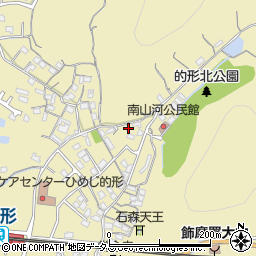 兵庫県姫路市的形町的形309周辺の地図