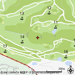 兵庫県宝塚市鹿塩周辺の地図