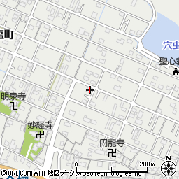 兵庫県姫路市大塩町169周辺の地図