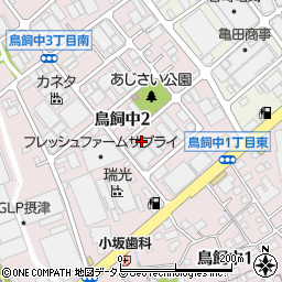 東洋ベース株式会社　大阪営業所周辺の地図