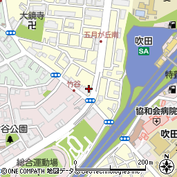 ハイタウン樽澤周辺の地図