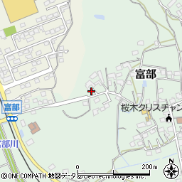 静岡県掛川市富部324周辺の地図
