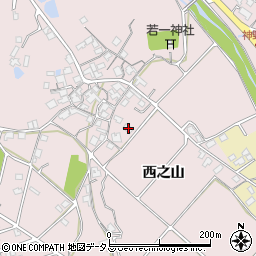 兵庫県加古川市神野町西之山957周辺の地図