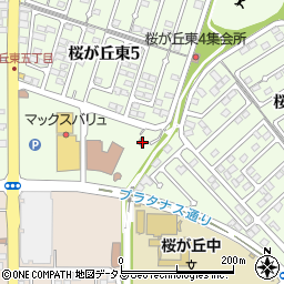 岡山県赤磐市桜が丘東5丁目5-388周辺の地図