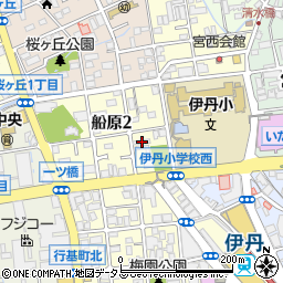 兵庫県伊丹市船原2丁目1-12周辺の地図