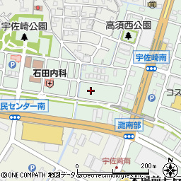 兵庫県姫路市白浜町宇佐崎中周辺の地図