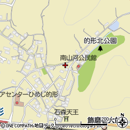 兵庫県姫路市的形町的形308周辺の地図
