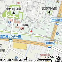兵庫県姫路市白浜町宇佐崎中2丁目周辺の地図