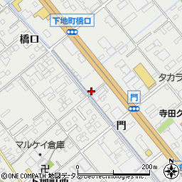 愛知県豊橋市下地町門39周辺の地図