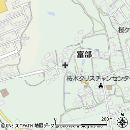 静岡県掛川市富部341-1周辺の地図