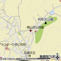 兵庫県姫路市的形町的形307周辺の地図
