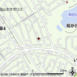岡山県赤磐市桜が丘東4丁目4-601周辺の地図