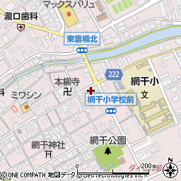 井田食料品店周辺の地図