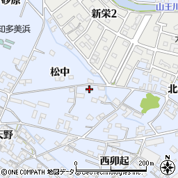 愛知県知多郡美浜町奥田松中54-1周辺の地図