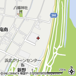静岡県浜松市浜名区竜南520周辺の地図