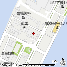 飾磨海運株式会社　総務・労働部周辺の地図