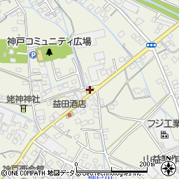 静岡県榛原郡吉田町神戸3026周辺の地図