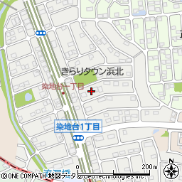〒434-0046 静岡県浜松市浜名区染地台の地図