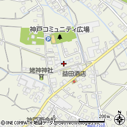 静岡県榛原郡吉田町神戸3087周辺の地図