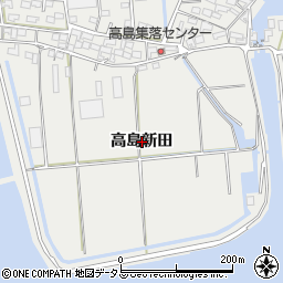 愛知県西尾市吉良町吉田高島新田周辺の地図