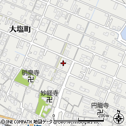 兵庫県姫路市大塩町165周辺の地図