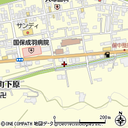 岡山県高梁市成羽町下原284周辺の地図