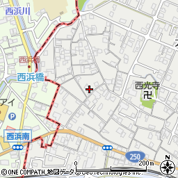 兵庫県姫路市大塩町11周辺の地図