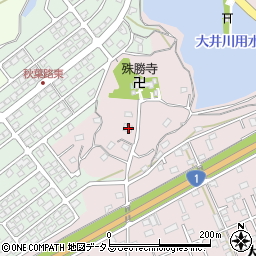 静岡県掛川市大池116周辺の地図