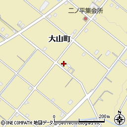 静岡県浜松市中央区大山町4006周辺の地図