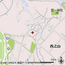 兵庫県加古川市神野町西之山411周辺の地図