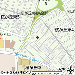 岡山県赤磐市桜が丘東4丁目4-229周辺の地図