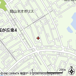 岡山県赤磐市桜が丘東4丁目4-358周辺の地図