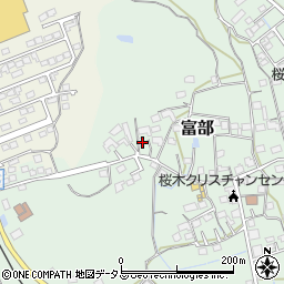 静岡県掛川市富部340-1周辺の地図