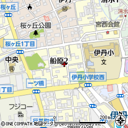 兵庫県伊丹市船原2丁目5-1周辺の地図