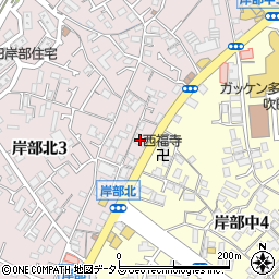 大阪信用金庫吹田支店周辺の地図
