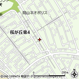 岡山県赤磐市桜が丘東4丁目4-340周辺の地図