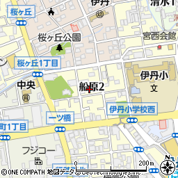 兵庫県伊丹市船原2丁目5-3周辺の地図