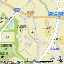 広島県三次市東酒屋町537周辺の地図