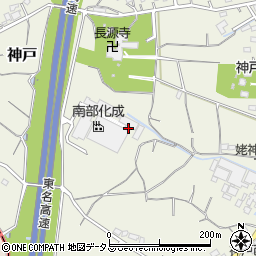 静岡県榛原郡吉田町神戸3585周辺の地図