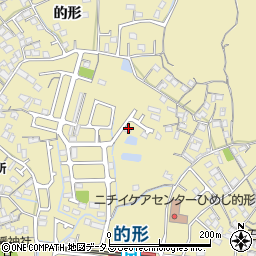 兵庫県姫路市的形町的形742周辺の地図