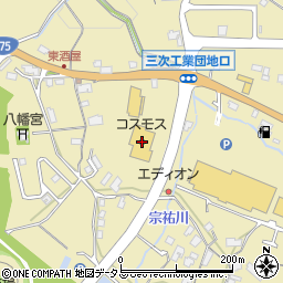 広島県三次市東酒屋町510周辺の地図