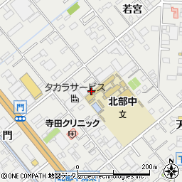 愛知県豊橋市下地町長池周辺の地図