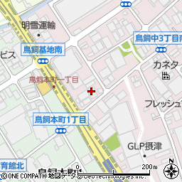 橋爪鉄工株式会社周辺の地図
