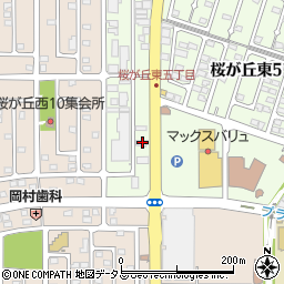 岡山県赤磐市桜が丘東5丁目5-301周辺の地図