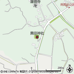 黒田神社周辺の地図