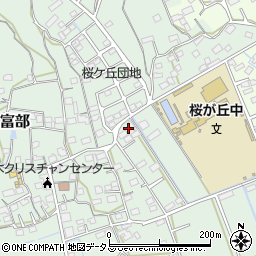 静岡県掛川市富部693周辺の地図