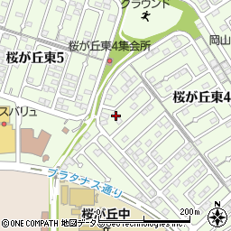 岡山県赤磐市桜が丘東4丁目4-228周辺の地図