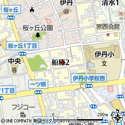 兵庫県伊丹市船原2丁目5-2周辺の地図