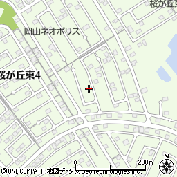 岡山県赤磐市桜が丘東4丁目4-359周辺の地図