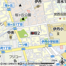 兵庫県伊丹市船原2丁目5-8周辺の地図